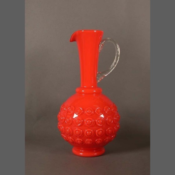 Large Murano glass pitcher....