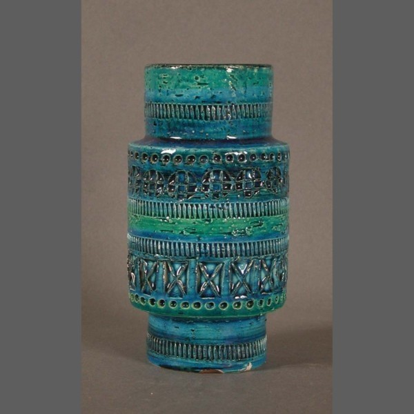 Ceramic vase. Rimini Blu....