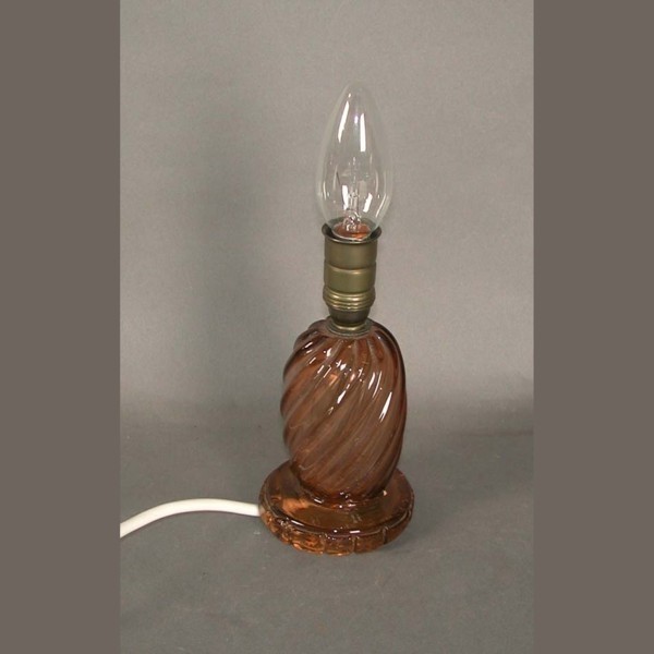 Vintage. Glass Table lamp...