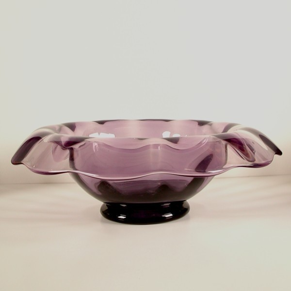 Murano. Big purple glass...