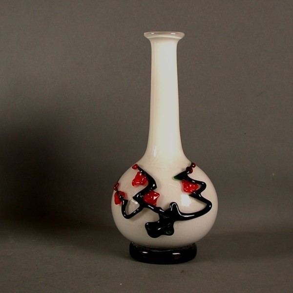 Murano. Glass vase with...