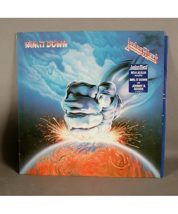 Volcán Kakadu mago LP. Judas Priest - Ram it down. 1988.
