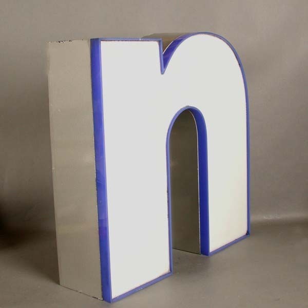 Small vintage sign letter -...