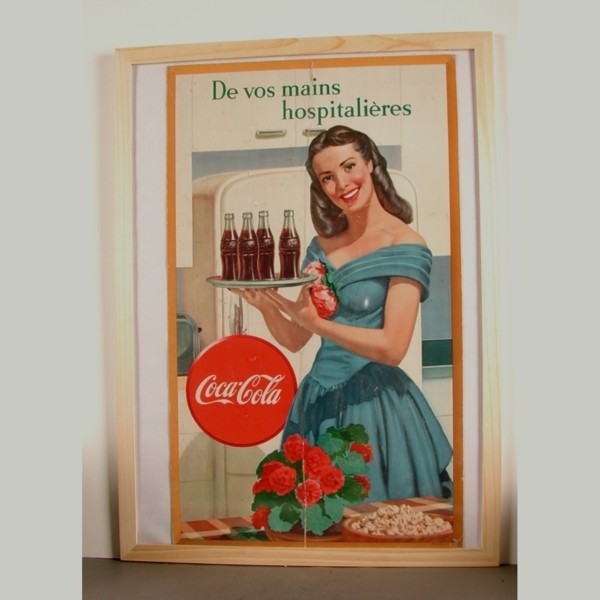 Coca - Cola. Cardboard...