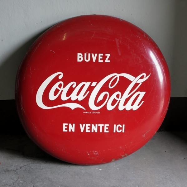 Coca - Cola Deckel. Reklame...