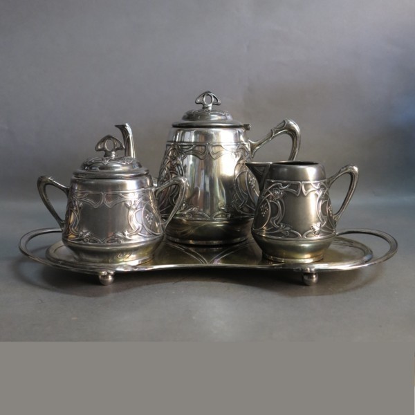 Art Nouveau tea service....