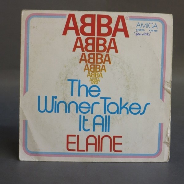 Single. ABBA - The Winner....