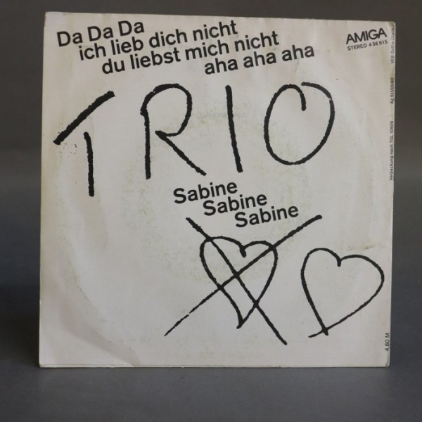 Single. Trio - Da, Da, Da....