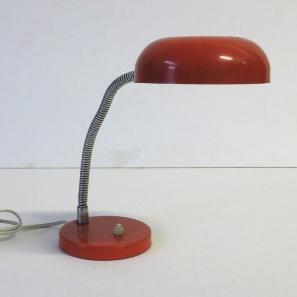 Orange office lamp. 1970 -...