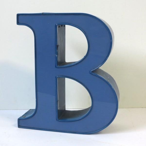 Big vintage sign letter - B...