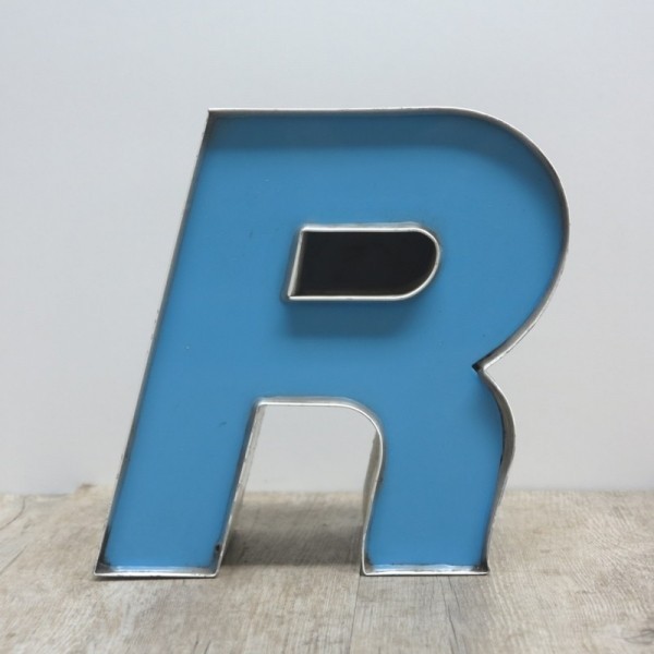 Vintage sign letter - R -...