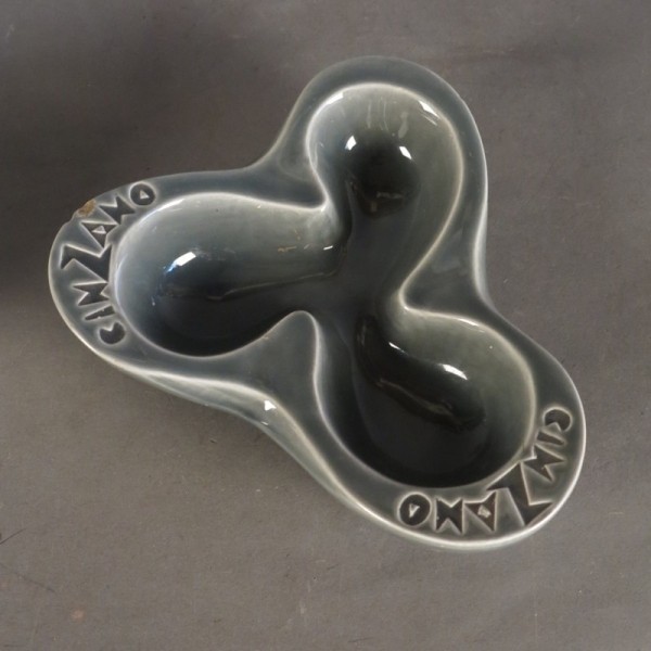 Ceramic ashtray form...