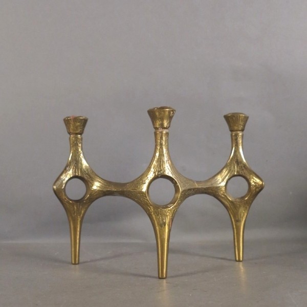 Vintage brass candle...