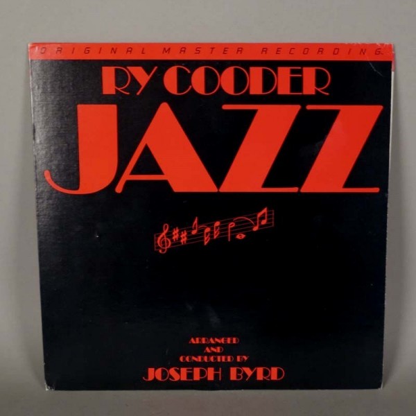 Ry Cooder - Jazz. 180 Gram....