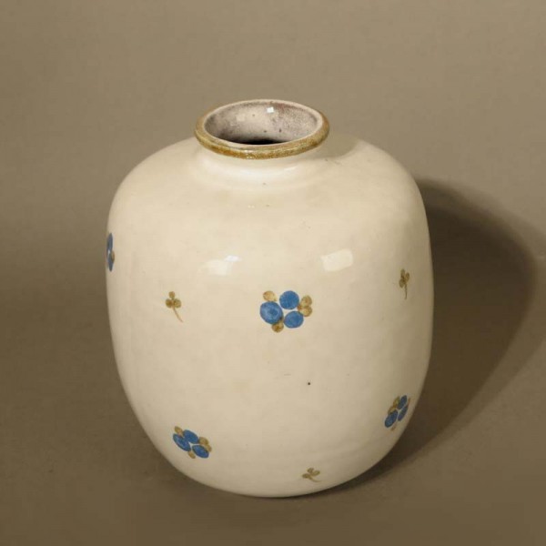 Ceramic vase with floral...