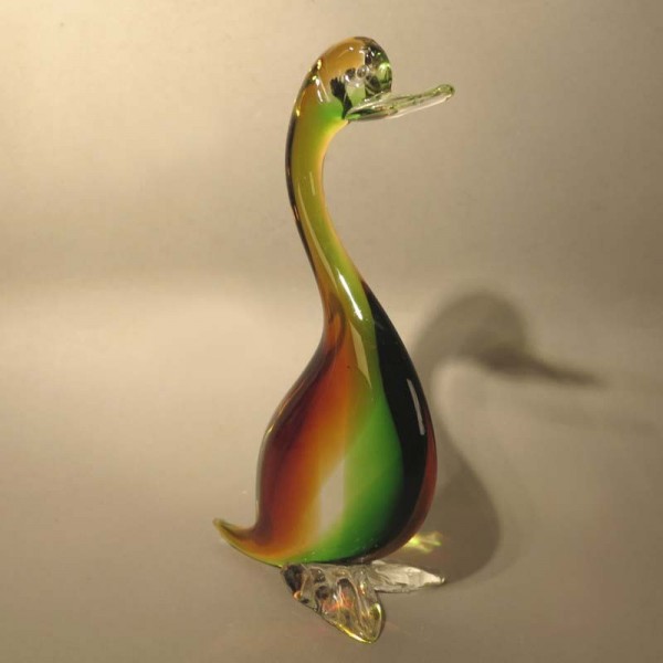 Glass duck from Murano....