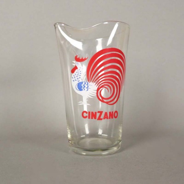 Cinzano water jug made of...
