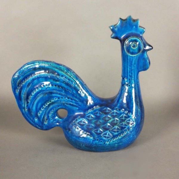 Ceramic rooster in Persian...