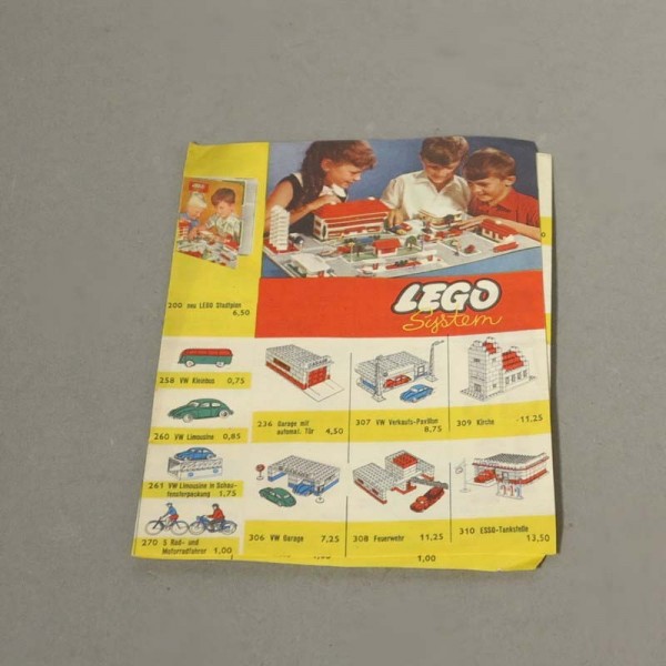 Raro. Plano de Lego. 1958 –...