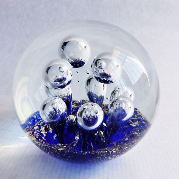Vintage glass paperweight...