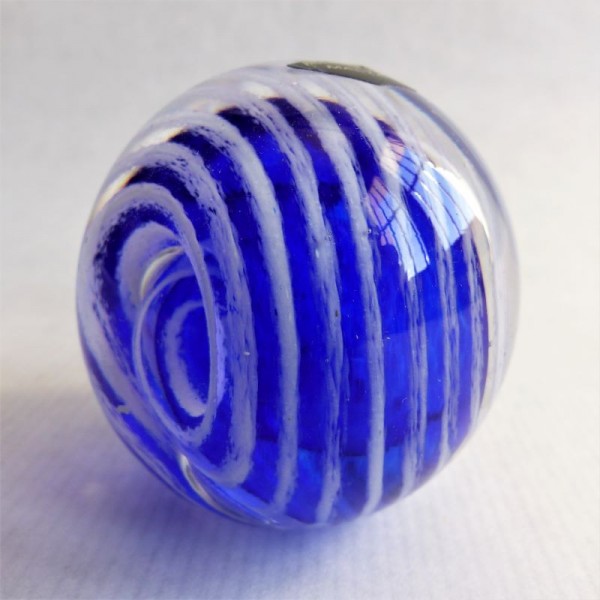 Glass paperweight from...
