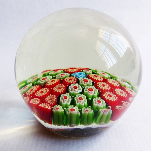 Millefiori paperweight from...