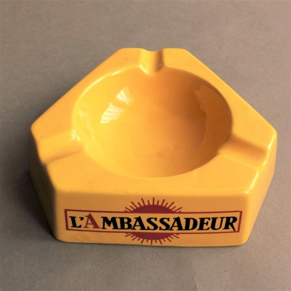 Advertising ashtray from L'...