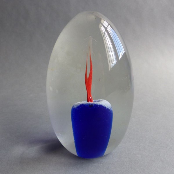 Glass paperweight from...