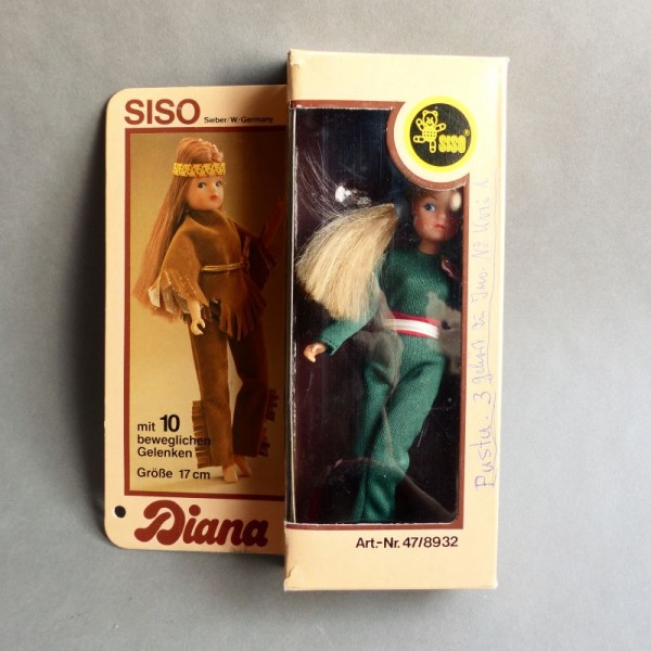 Doll DIANA from Siso mint...