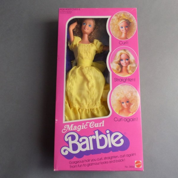 NRFB. Barbie Magic Curl....