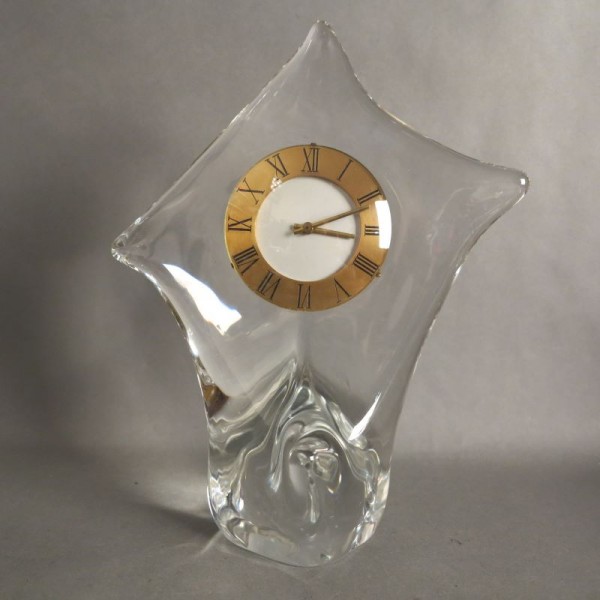 Glass table clock by...