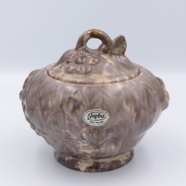 Vintage ceramic lidded jar...