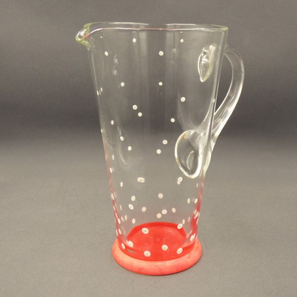 Vintage glass mug. 1950 - 1959