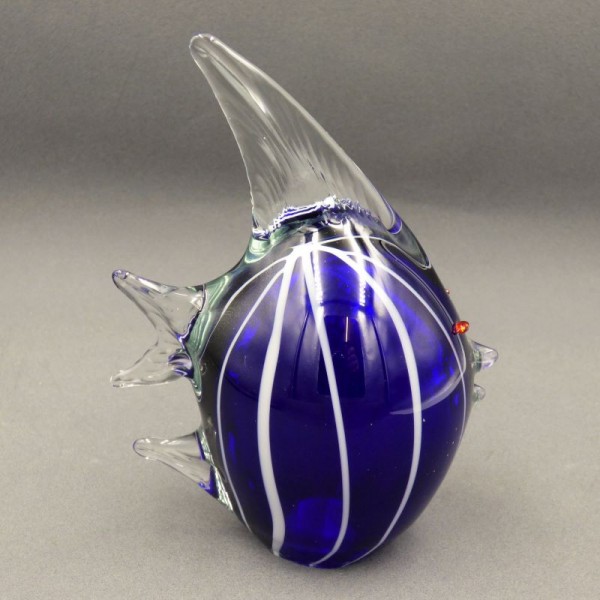 Glass fish sculpture by...
