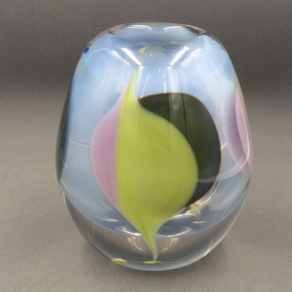 Mouth-blown vase by Jindra...