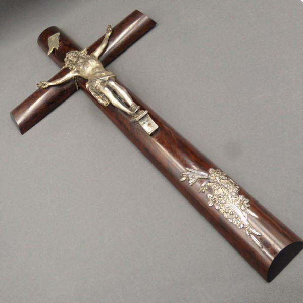 Antique crucifix with...
