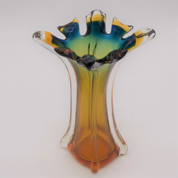 Multicolored Murano glass...