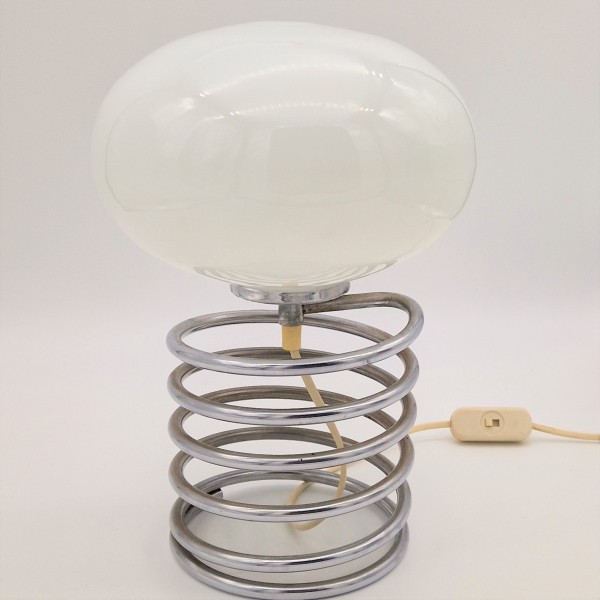 Spiral table lamp by Ingo...