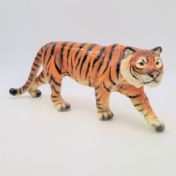 Porcelain figurine tiger by...