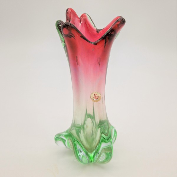Vintage glass vase from...