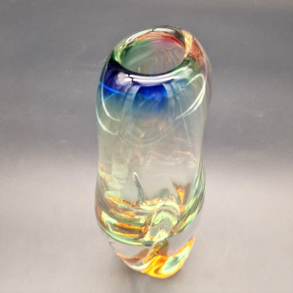 Glass vase by Josef Rozinek...