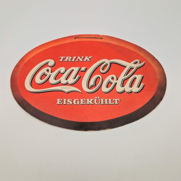 Reklame Pappe "Coca Cola...