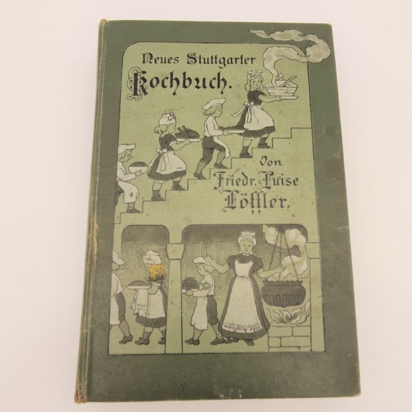Antikes Kochbuch von 1908