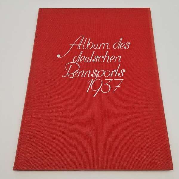 Buch Pferderennen. "Album...