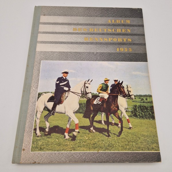 Buch Pferderennen. "Album...