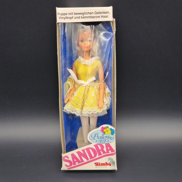 OVP. Vintage Puppe "Sandra...