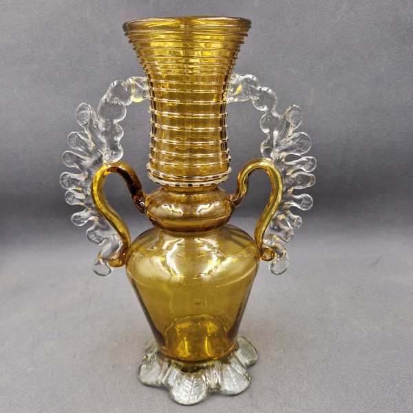 Hand-blown glass vase from...